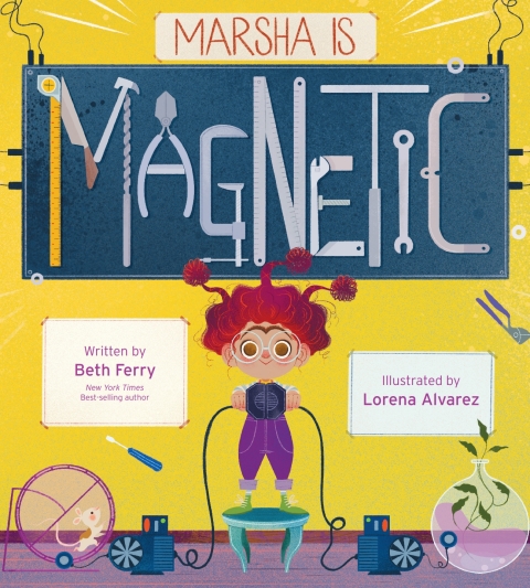 Cover image for book Marsha Is Magnetic