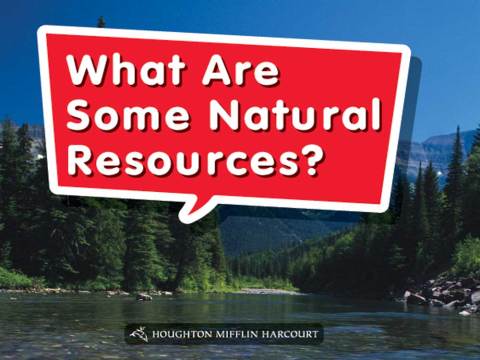Cover image for book What Are Some Natural Resources?