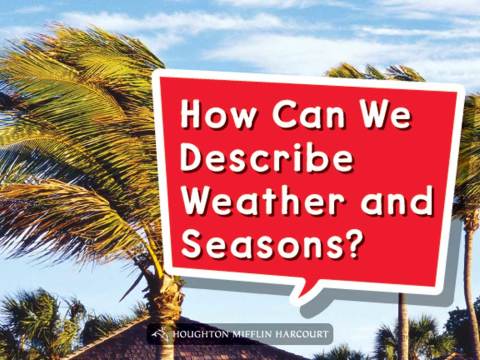 Cover image for book How Can We Describe Weather and Seasons?