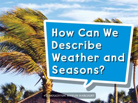 Cover image for book How Can We Describe Weather and Seasons?
