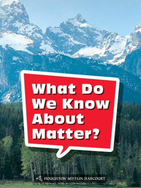 Cover image for book What Do We Know About Matter?
