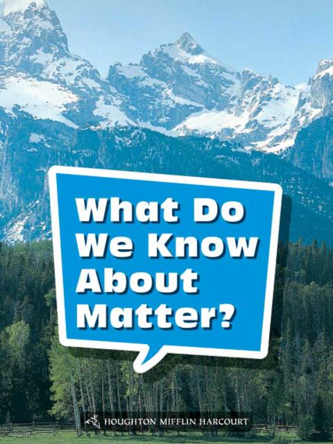 Cover image for book What Do We Know About Matter?