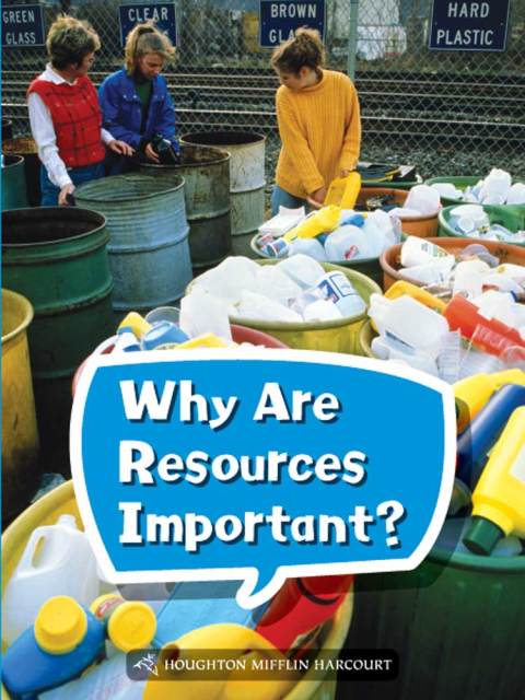 Cover image for book Why Are Resources Important?