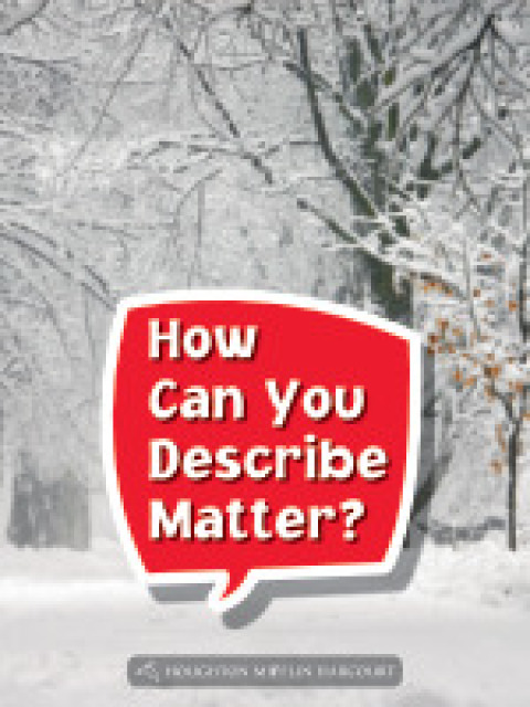 Cover image for book How Can You Describe Matter?