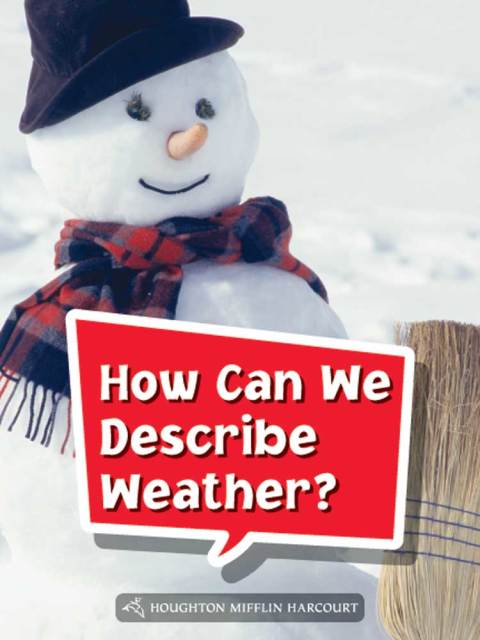 Cover image for book How Can We Describe Weather?