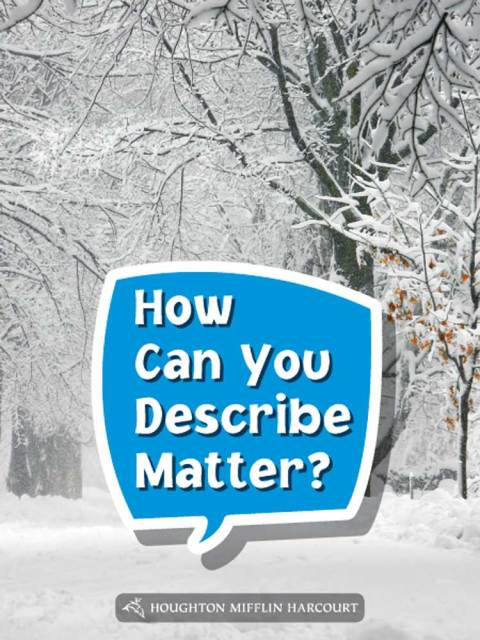 Cover image for book How Can You Describe Matter?
