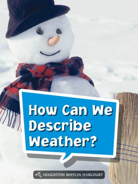 Cover image for book How Can We Describe Weather?