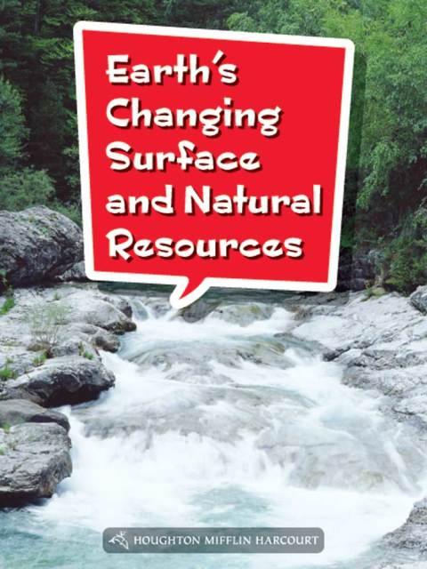 Cover image for book Earth’s Changing Surface and Natural Resources