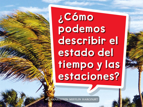 Cover image for book ¿Cómo podemos describir el estado del tiempo y las estaciones?
