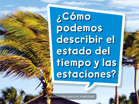 Cover image for book ¿Cómo podemos describir el estado del tiempo y las estaciones?
