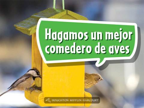 Cover image for book Hagamos un mejor comedero de aves