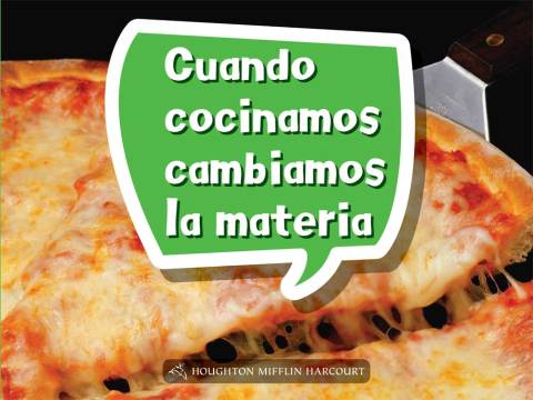 Cover image for book Cuando cocinamos cambiamos la materia