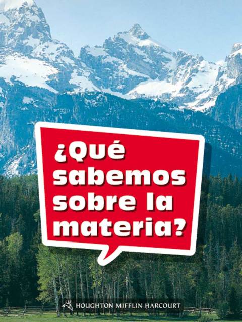 Cover image for book ¿Qué sabemos sobre la materia?