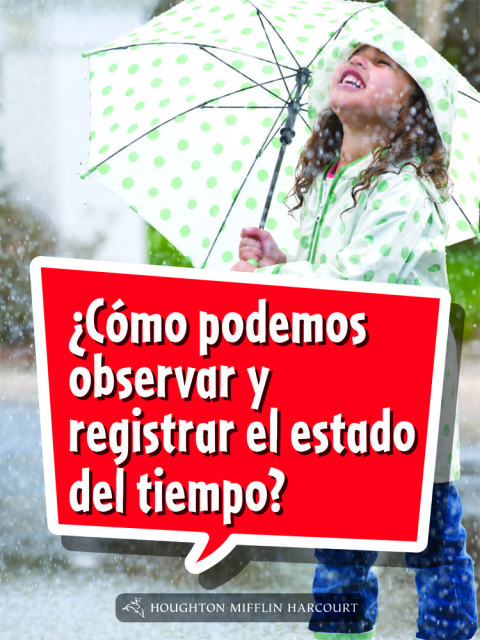 Cover image for book ¿Cómo podemos observar y registrar el estado del tiempo?