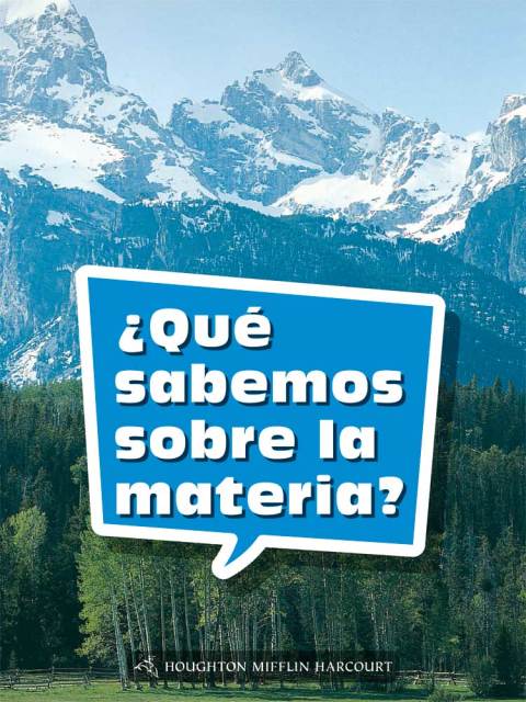 Cover image for book ¿Qué sabemos sobre la materia?