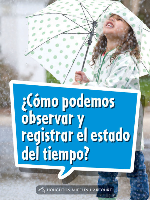 Cover image for book ¿Cómo podemos observar y registrar el estado del tiempo?