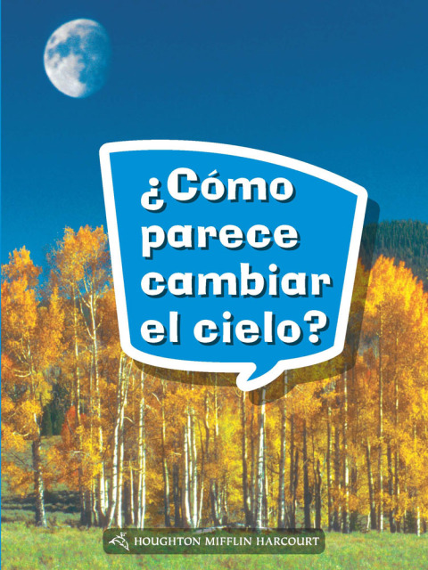 Cover image for book ¿Cómo parece cambiar el cielo?