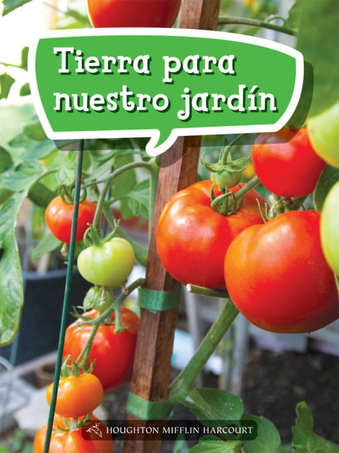 Cover image for book Tierra para nuestro jardín