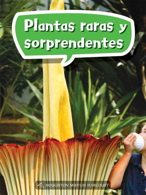 Cover image for book Plantas raras y sorprendentes