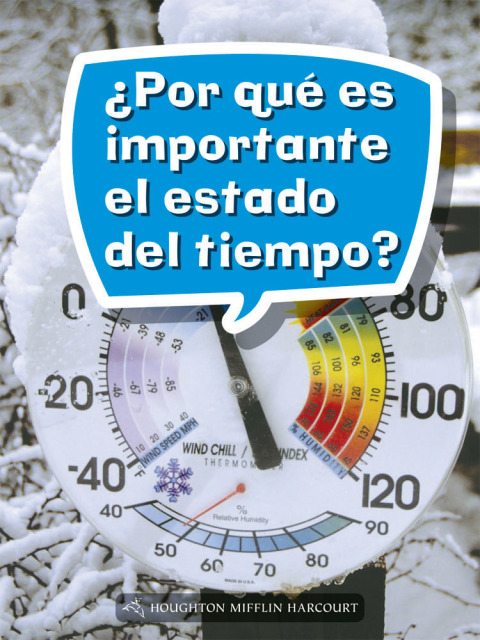 Cover image for book ¿Por qué es importante el estado del tiempo?