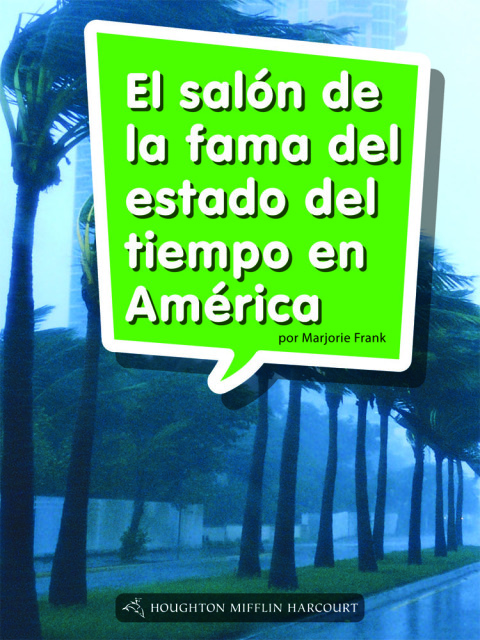 Cover image for book El salón de la fama del estado del tiempo en América