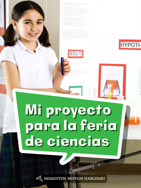 Cover image for book Mi proyecto para la feria de ciencias