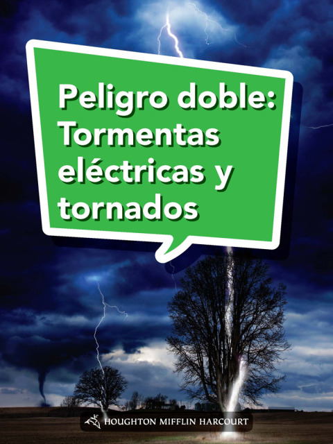 Cover image for book Peligro doble: Tormentas eléctricas y tornados