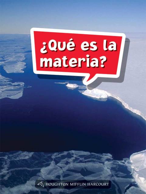 Cover image for book ¿Qué es la materia?