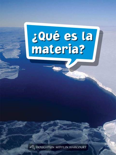 Cover image for book ¿Qué es la materia?