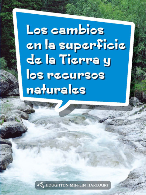 Cover image for book Los cambios en la superficie de la Tierra y los recursos naturales