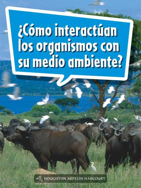 Cover image for book ¿Cómo interactúan los organismos con su medio ambiente?