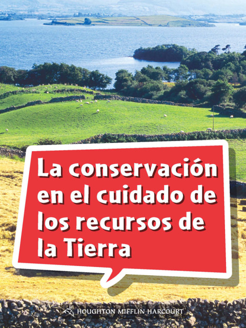 Cover image for book La conservación en el cuidado de los recursos de la Tierra