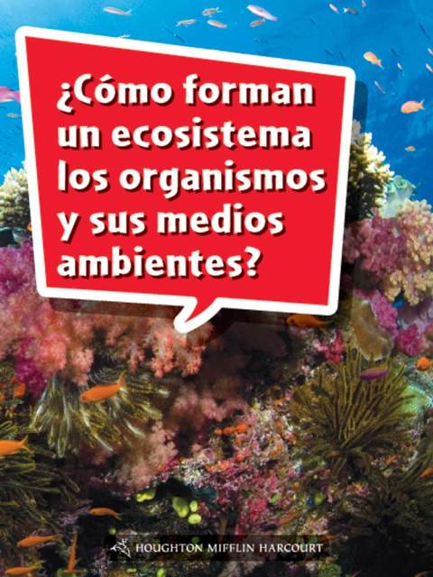 Cover image for book ¿Cómo forman un ecosistema los organismos y sus medios ambientes?