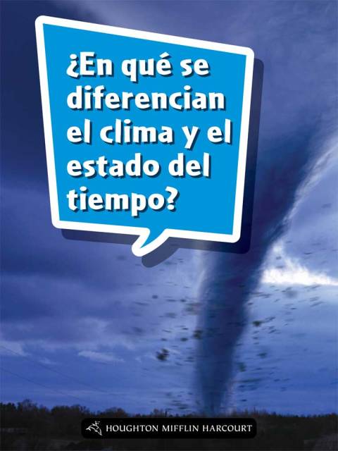 Cover image for book ¿En qué se diferencian el clima y el estado del tiempo?