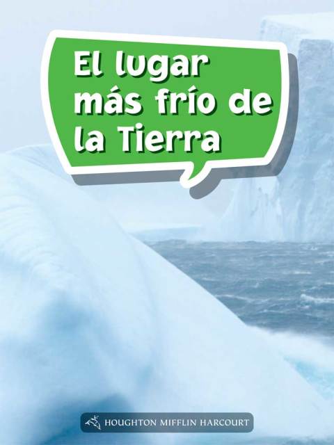 Cover image for book El lugar más frío de la Tierra