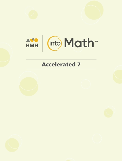 Cover image for book Into Math Accelerated 7