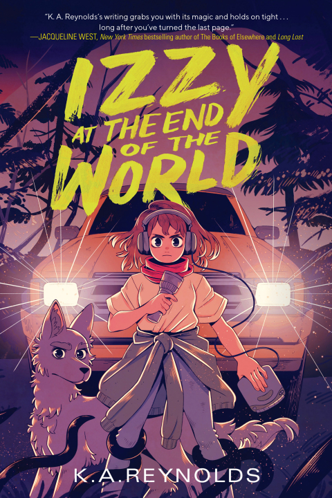 Cover image for book Izzy at the End of the World