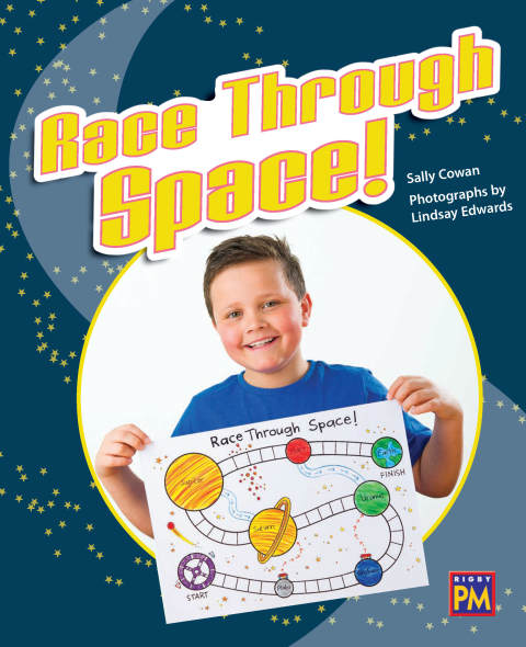 Cover image for book Race Through Space!