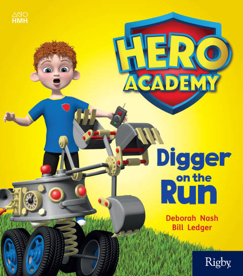 Cover image for book Digger on the Run