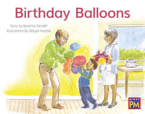 Cover image for book Birthday Balloons
