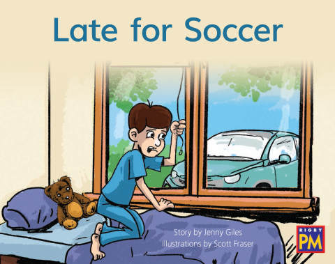 Cover image for book Late for Soccer
