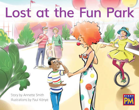 Cover image for book Lost at the Fun Park