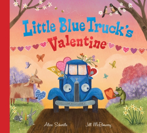 Cover image for book Little Blue Truck's Valentine