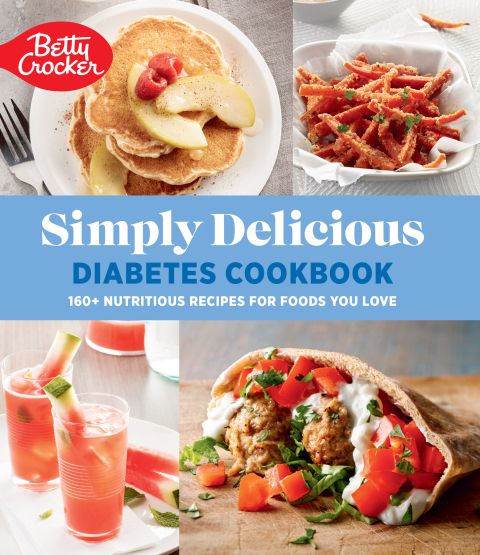 Cover image for book Betty Crocker Simply Delicious Diabetes Cookbook