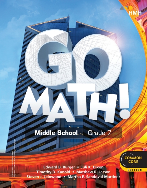 Cover image for book Go Math! Student Interactive Worktext Grade 7