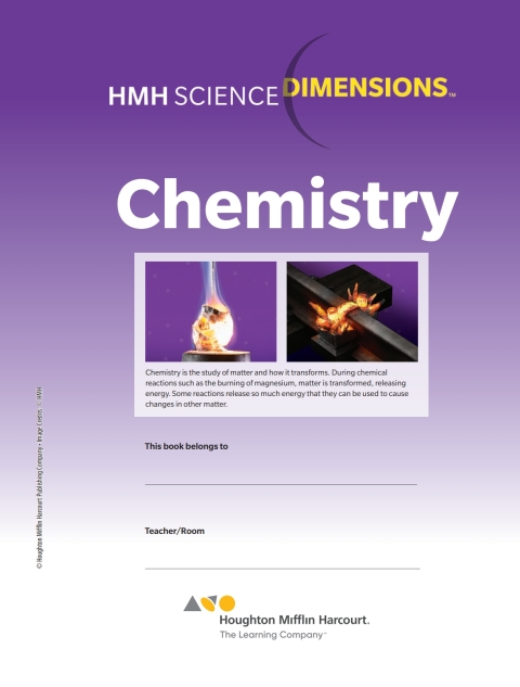 Cover image for book HMH Science Dimensions Chemistry Student Edition