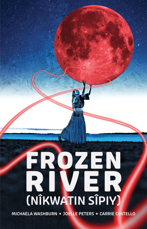 Cover image for book Frozen River (nîkwatin sîpiy)