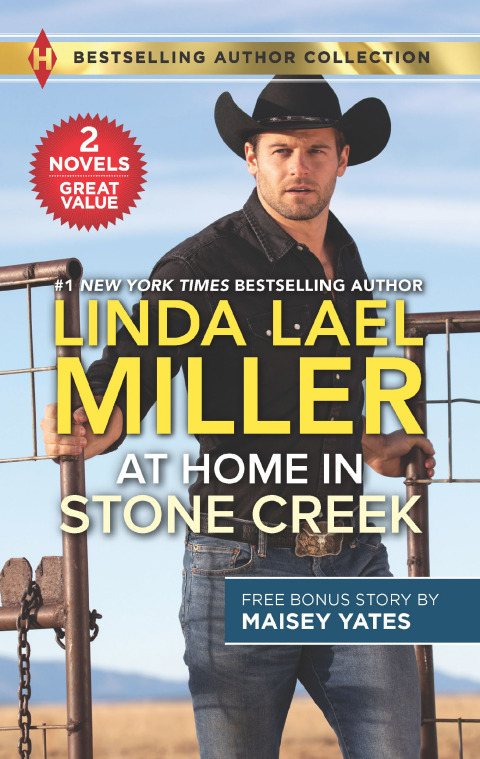 Cover image for book At Home in Stone Creek & Rancher's Wild Secret