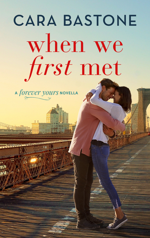 Cover image for book When We First Met