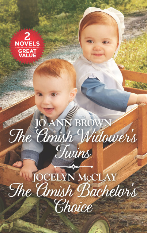 Cover image for book The Amish Widower's Twins and The Amish Bachelor's Choice